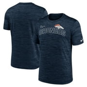 Men's Nike Navy Denver Broncos Velocity Arch Performance T-Shirt